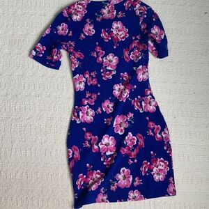 Bodycon floral dress